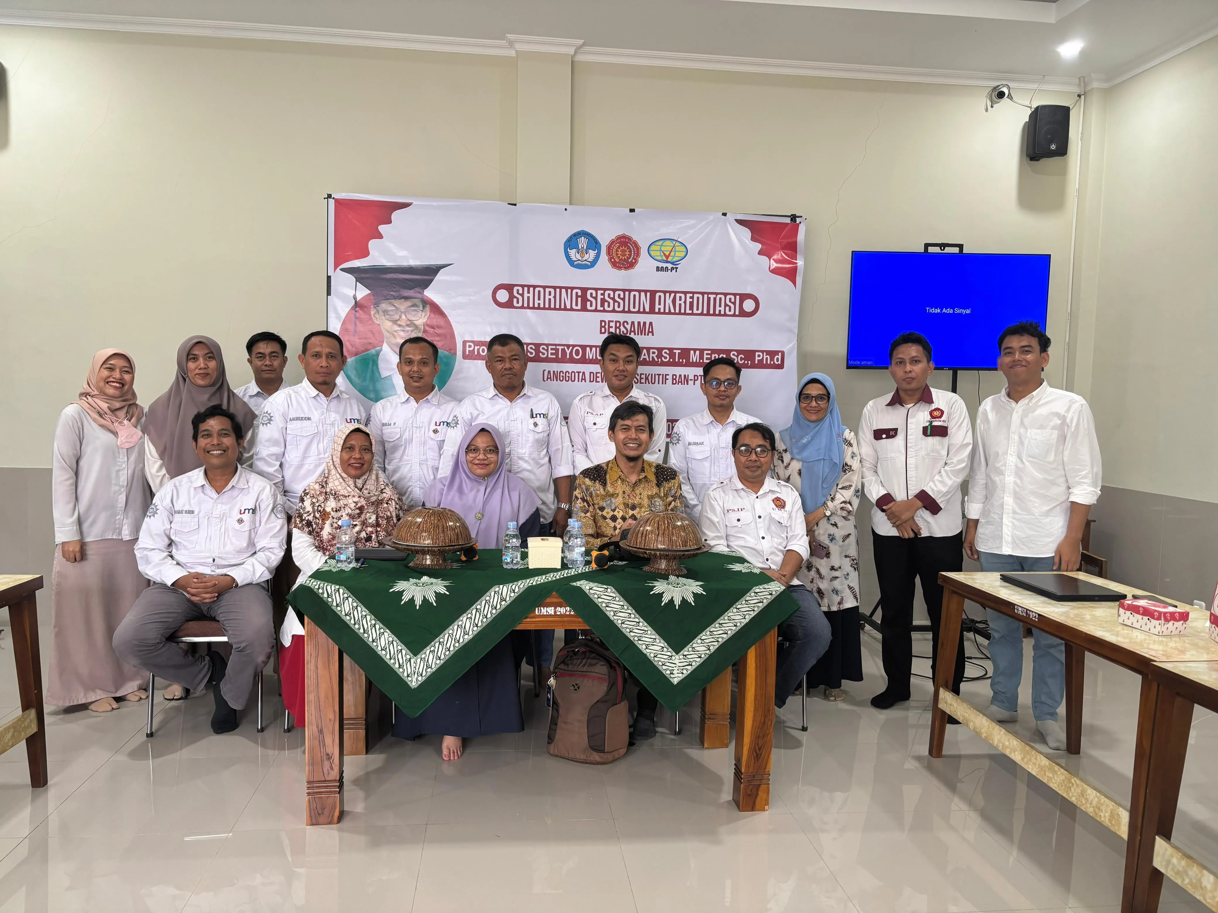 UMSi Gelar Diskusi Strategis Akreditasi Bersama Anggota Dewan Eksekutif BAN-PT