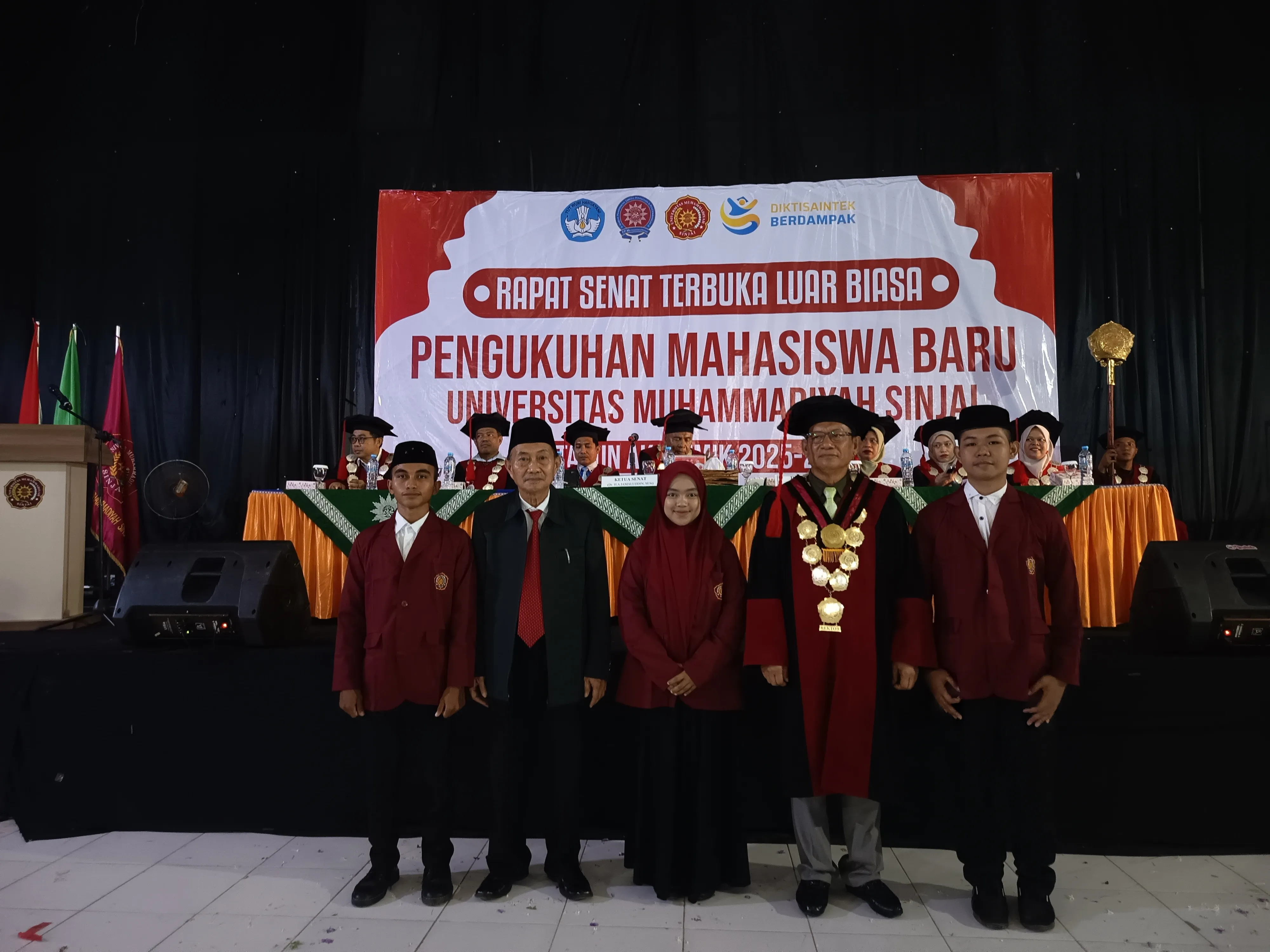 Langkah Baru Dimulai, 459 Mahasiswa Resmi Jadi Keluarga Besar UMSi