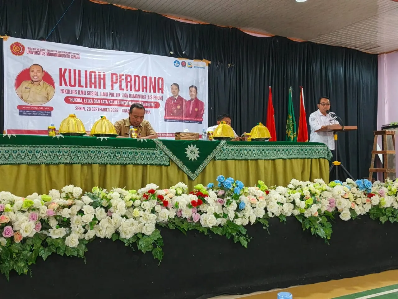 FISIPHUM UMSi Gelar Kuliah Perdana: Tekankan Hukum, Etika, dan Tata Kelola Informasi di Era Digital
